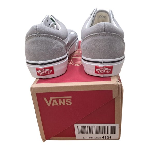 NWT Vans Color Theory Old Skool - Color: Drizzle/True White - Size: MultipleSize - Picture 5 of 12